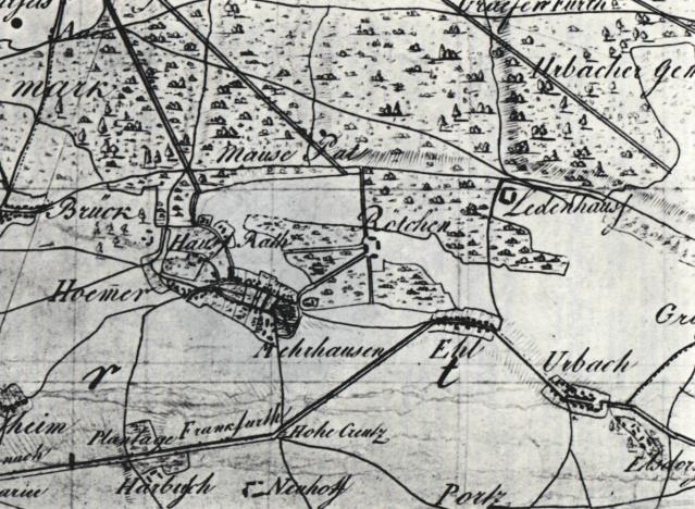 Das Dorf Hoemer 1790